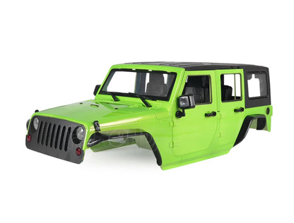 Kit de coque dure Jeep Wrangler JK Rubicon 4 portes, empattement de 313mm, pour voiture 1/10 RC Inoler Axial SCX10 90046 90047 RightEX86100