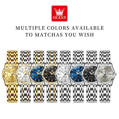 OLEVS 5513X montre pour femme montre à Quartz originale étanche lumineux jour Date  montres parfumé