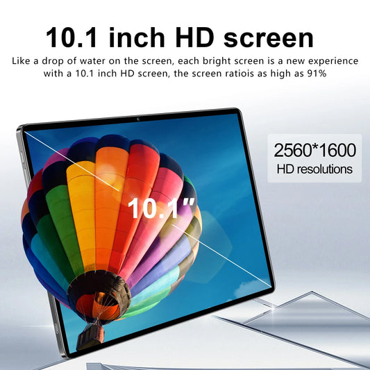 tablette originale Pad S25 Ultra 10.1 pouces + Hd Android 15 Wifi Gps
