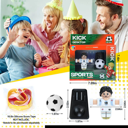 Nouveaux joueurs de football Fidget Spinner, jeu de baby-foot de table, jouets pour enfants, décor de bureau anti-Stress pour Collection