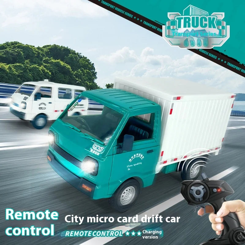 1: 16 MiNi Van télécommandée 2.4g, outil de Simulation, modèle de petit camion à dérive, course, voiture jouet pour enfants, cadeau de vacances