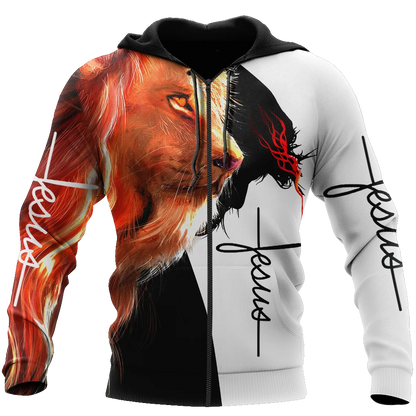 Sweat à capuche à fermeture éclair pour hommes, imprimé croix de jésus en 3D, dieu, Cool, Harajuku, chevaliers templiers, pull à manches longues pour hommes, nouvelle collection automne et hiver