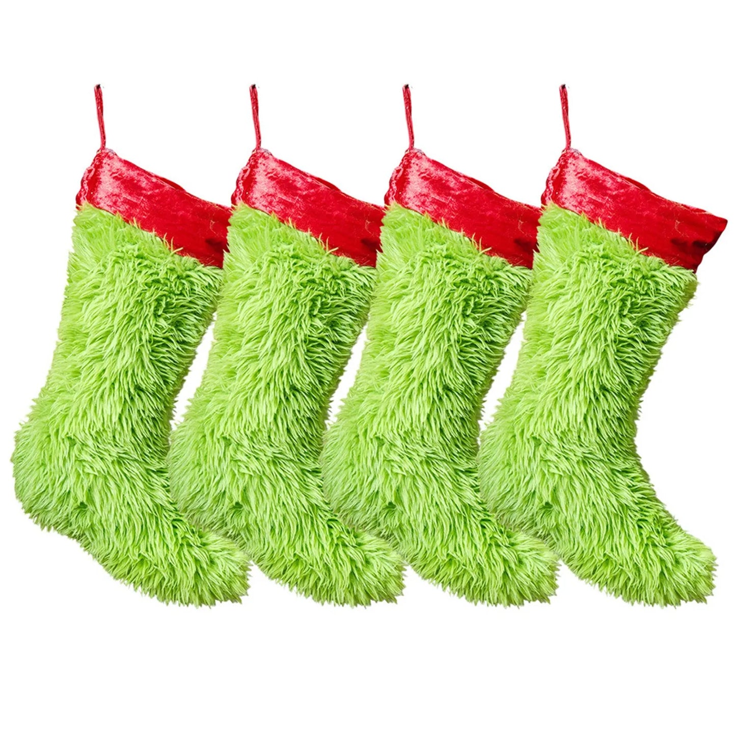 Bas de noël, ornement de noël, décorations pour la maison, arbre de noël suspendu, sac cadeau de bonbons, chaussettes de noël