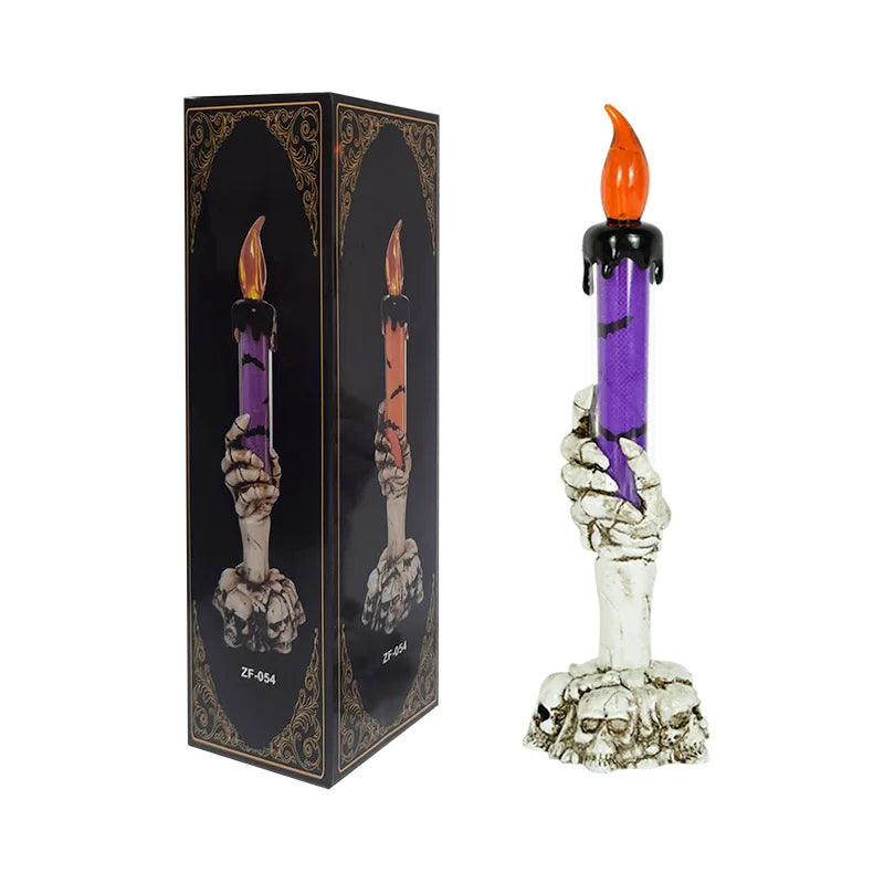 Lumière LED Mains Fantômes Sons pour Halloween, Accessoires d'Horreur pour Maison Hantée, Fournitures de Décoration pour ixJoyeuse