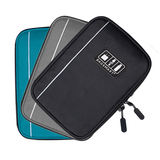 BAGSMART Électronique Organisateur Étui De Voyage Câble Organisateur Sac pour Voyage Essentiels Tech Organisateur pour Téléphone Banque D'alimentation Carte SD