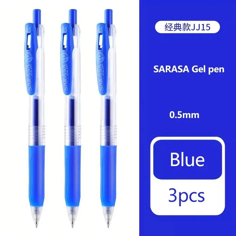 Stylos à encre Gel couleur zèbre JJ15  haute capacité rechargeable