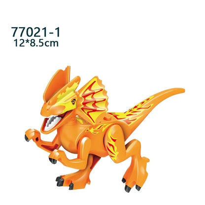 Mini bloc de construction jouet dinosaure jurassique Puzzle Animal tyrannosaure Rex ptérosaure bloc de construction jouet cadeau pour enfants