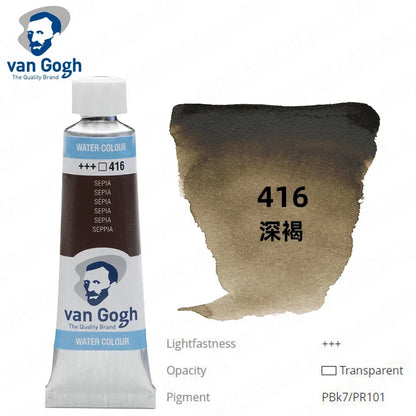 Talens Van Gogh – peinture aquarelle, Tube de 10ml,