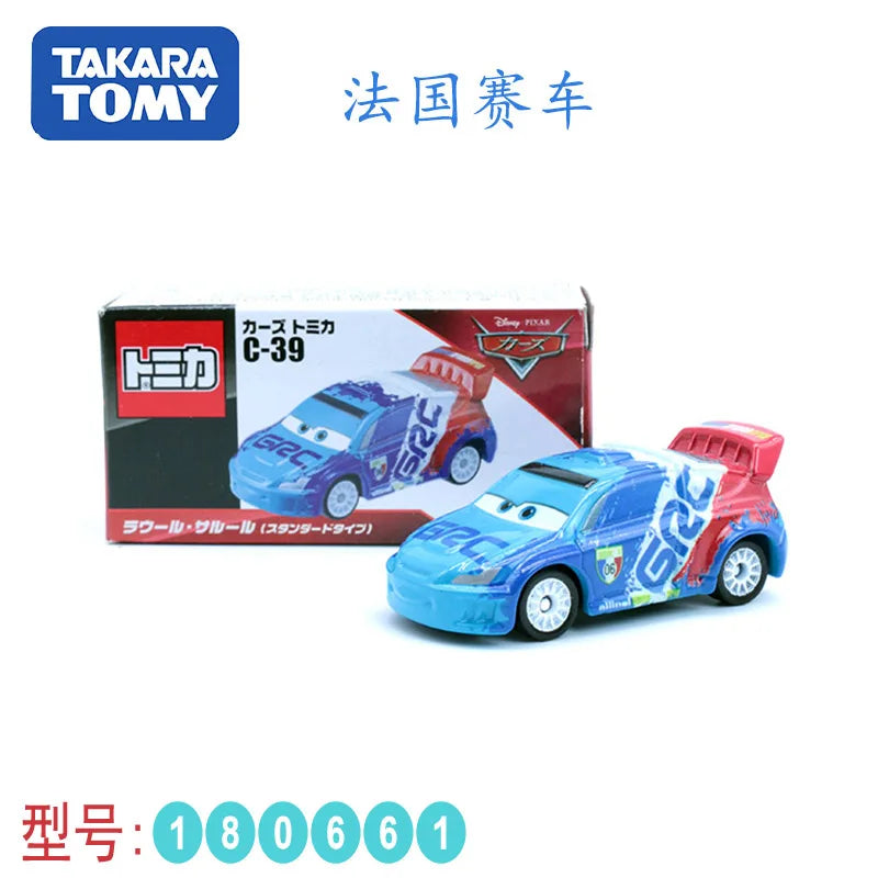 Tomy Tomica-Modèle de véhicule édition spéciale pour garçons, jouets moulés sous pression, voiture Tokyo, McQueen, Mater, Finn, McMissile, cadeau de collection, 1/64