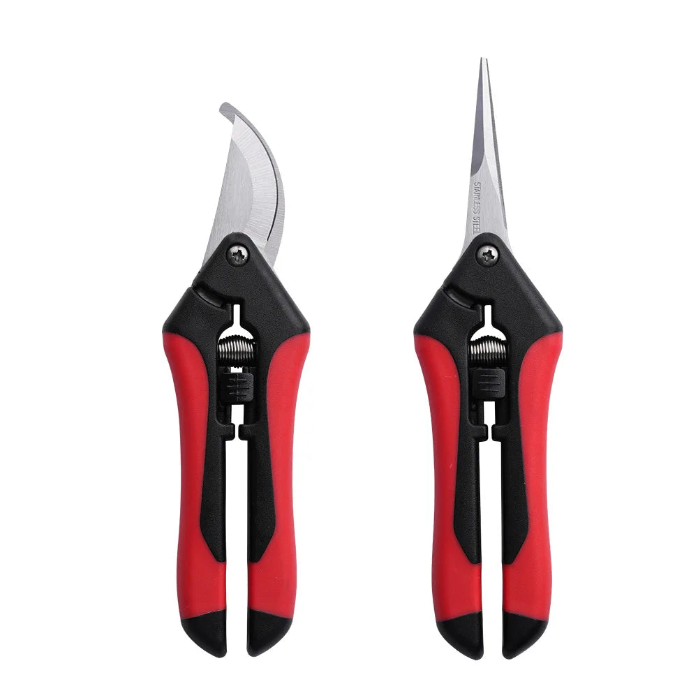 Mini ciseaux de jardinage pour l'élagage, l'élagage des fruits, l'élagage, la cueillette des raisins et les outils de jardinage