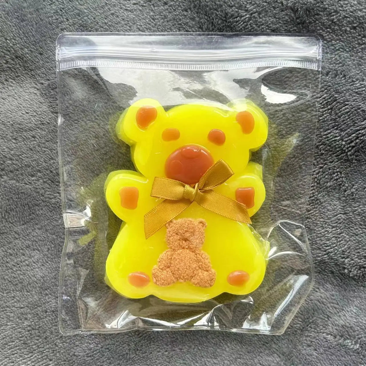 Jouet ours Squishy à presser, mignon décor de bureau, anti-Stress amusant, décompression, Fidget, cadeaux pour adolescents et enfants