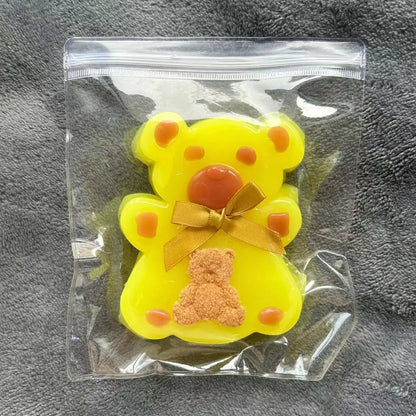 Jouet ours Squishy à presser, mignon décor de bureau, anti-Stress amusant, décompression, Fidget, cadeaux pour adolescents et enfants