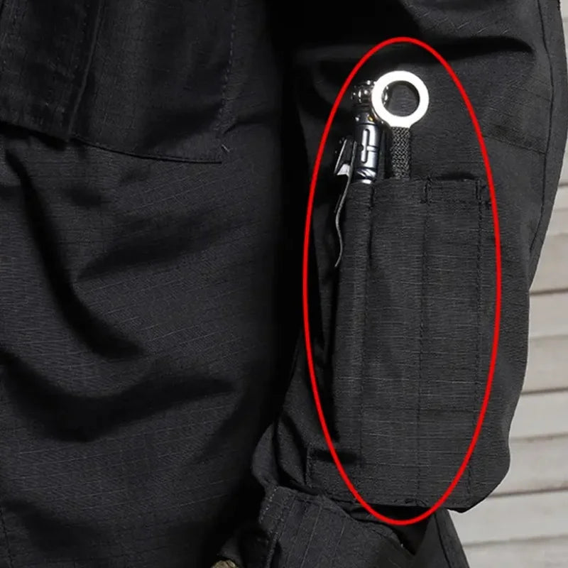 Ensemble d'entraînement tactique en plein air pour hommes, 2 pièces, nouvel ensemble équestre à manches longues, chemise de chasse, Design multi-poches respirant
