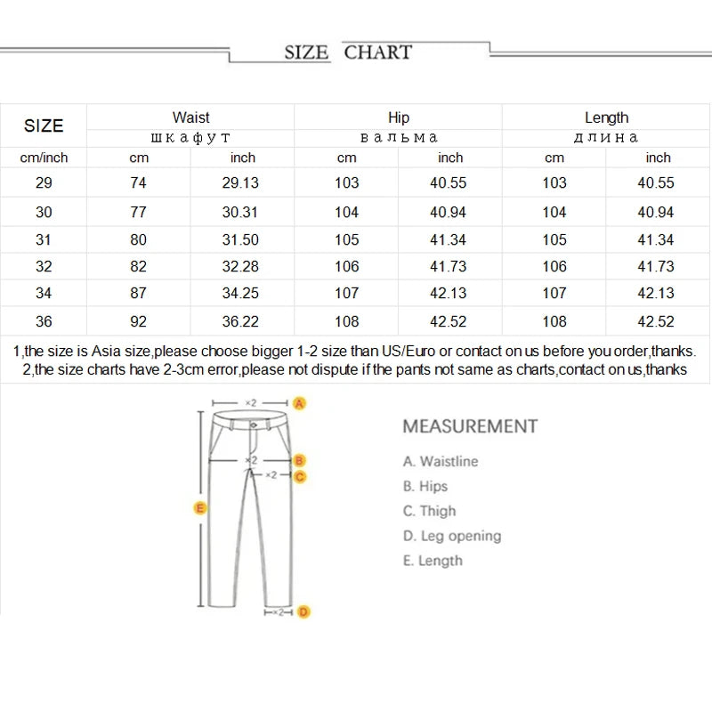 Pantalon cargo en denim pour hommes, taille élastique, couleur unie, délavé, coupe cintrée, décontracté, avec plusieurs poches, pour un usage quotidien
