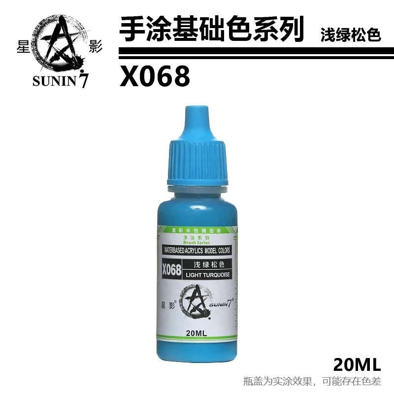 Peinture pigmentée peinte à la main, modèle de série, jouet en x049-x072 irrigation, coloriage, revêtement de stylo à main, similaire à Vallejo Staline, document de base