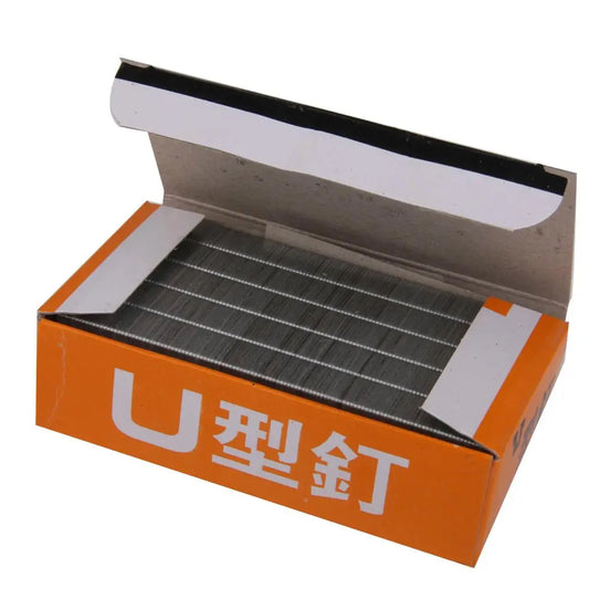 Agrafes Standard en forme de U de 8mm, 2400 pièces,