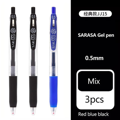 Stylos à encre Gel couleur zèbre JJ15  haute capacité rechargeable