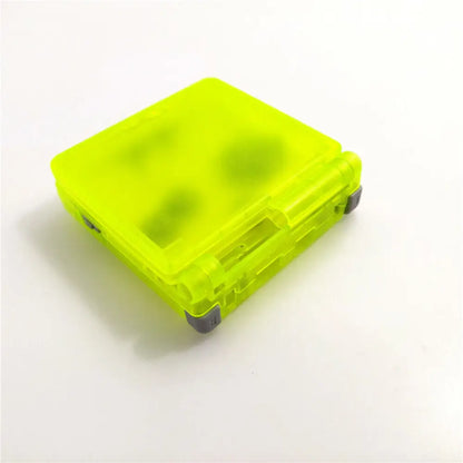 Glow in the Dark Yellow Light Shell Housing Glass Lens Replacement for Game Boy Advance SP GBA SP