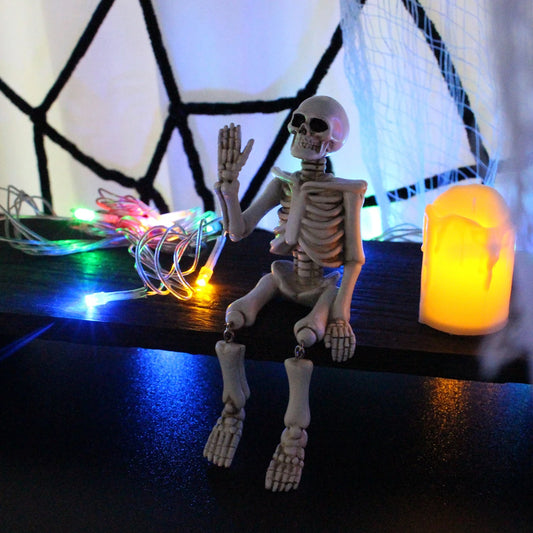 Décorations d'Halloween, mains ondulantes, ornements de crâne, artisanat en résine, atmosphère d'horreur du festival fantôme, accessoires d'aménagement paysager