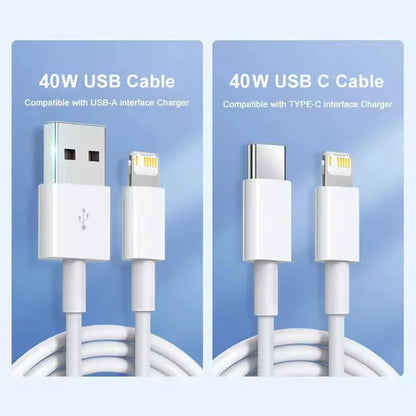Câble USB C à charge rapide pour for iPhone