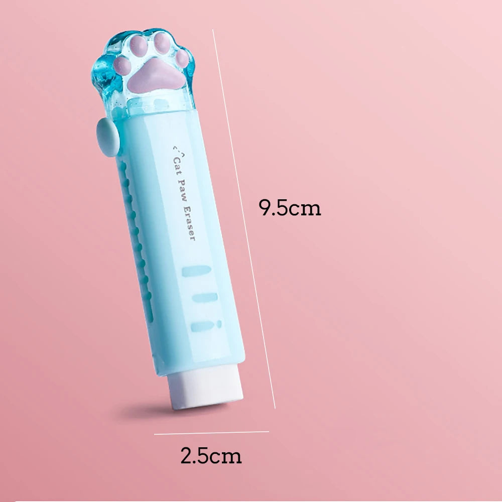 Gommes en caoutchouc patte de chat, 1 pièce,