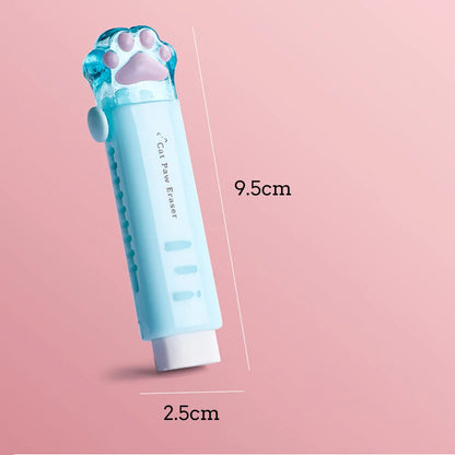 Gommes en caoutchouc patte de chat, 1 pièce,