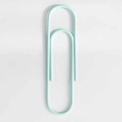 6 pièces Super grand trombone 10 cm 4 pouces couleurs assorties Jumbo grands clips de papeterie, grands Clips de documents de Journal géants