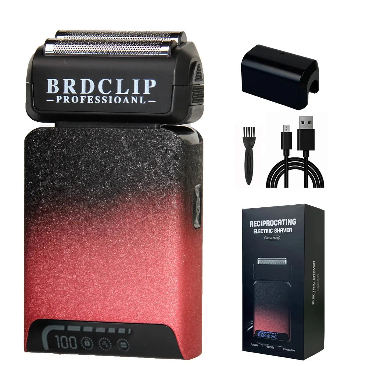 Tondeuse à cheveux électrique professionnelle, moteur sans balais, 7200 tr/min, rasoir électrique 7200 tr/min, 7500 tr/min, ensemble de machines de salon de coiffure