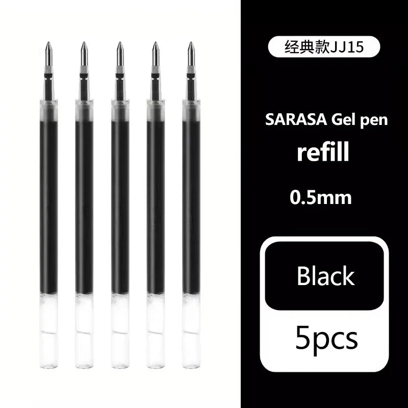 Stylos à encre Gel couleur zèbre JJ15  haute capacité rechargeable