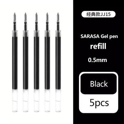 Stylos à encre Gel couleur zèbre JJ15  haute capacité rechargeable