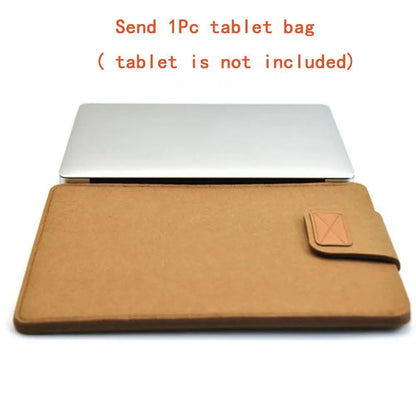 Étui tablette de 8 pouces, pochette en feutre de laine,