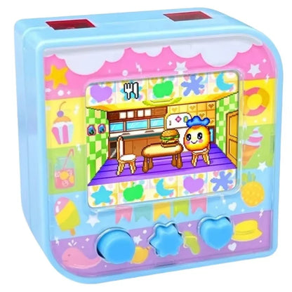 Tamagotchi – Console de jeu électronique originale pour animaux de compagnie, Version anglaise, écran couleur, jouets de développement pour animaux de compagnie, cadeaux