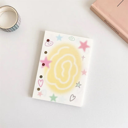 Mini classeur étoile scintillante