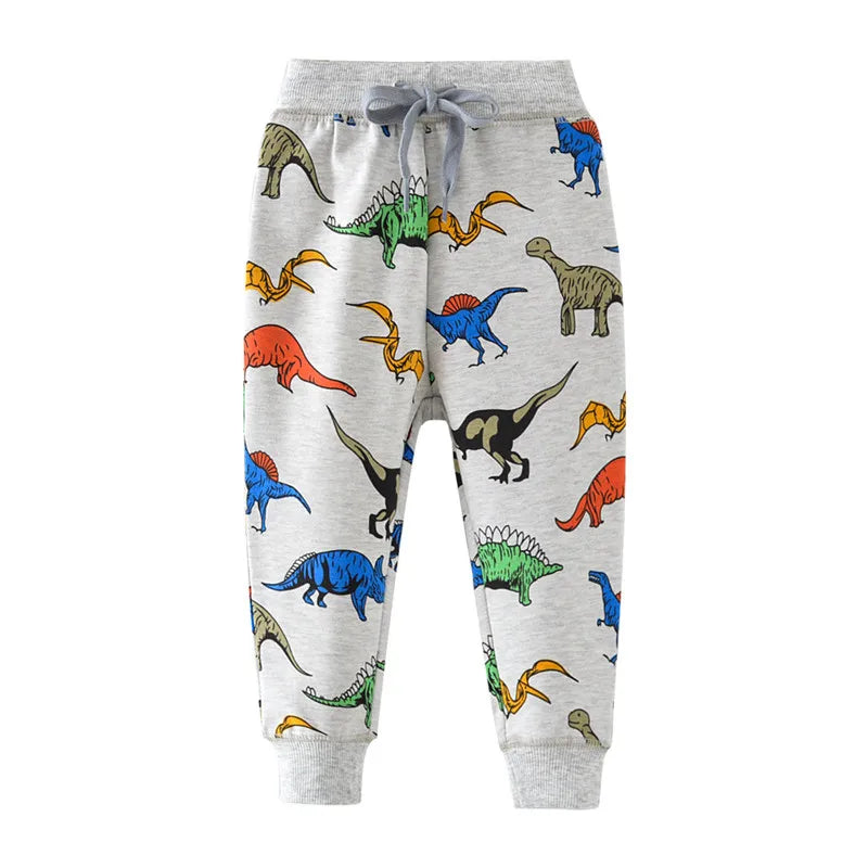 Saut mètres 2-7T garçons filles pantalons de survêtement pantalons pour enfants animaux automne hiver bébé vêtements enfant en bas âge enfants pantalons complets Costume