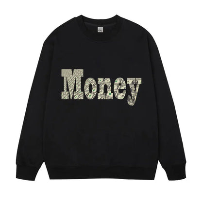 Grande taille hommes sweat pulls pull surdimensionné 6XL 7XL homme col rond manches longues imprimé noir hauts amples vêtements masculins
