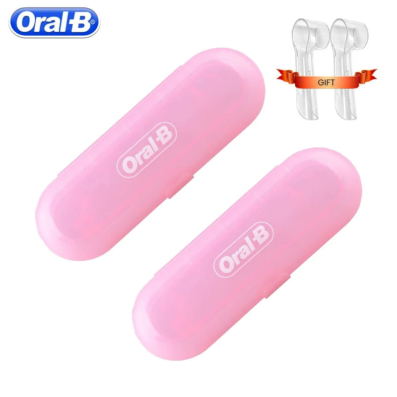 Oral B – étui de voyage Original, boîte de rangement pour poignée de brosse à dents électrique Portable, couvercle Anti-poussière pour Oral B D12 DB5010 ORDB5510K D100
