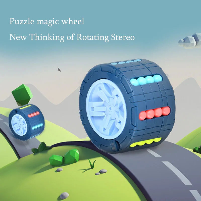 Cube Magique à Intervalles 3D pour Enfant, pouvez-vous roscope, Rotation, Glissière, Puzzle, Jeux, Charleroi, Souligné, Bébé, Montessori