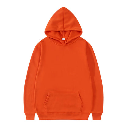 Nouvelle mode hommes sweats à capuche femmes pull printemps automne sweat à capuche décontracté sweats à capuche de couleur unie surdimensionné noir sweat F