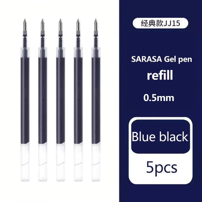 Stylos à encre Gel couleur zèbre JJ15  haute capacité rechargeable