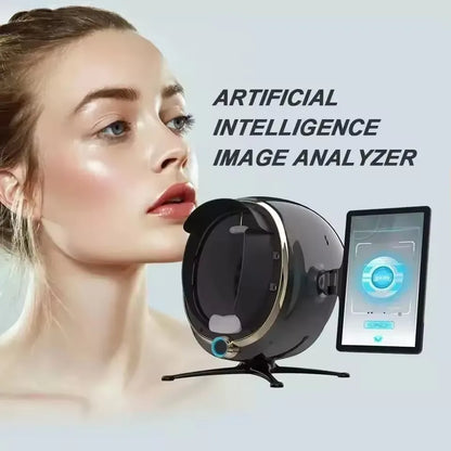 Scanner de peau 3D, analyseur de soins du visage, Machine de moniteur, miroir magique, Test Portable, détecteur d'anglais, analyse de Test de caméra faciale