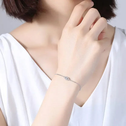 KALETINE chanceux mauvais œil Bracelet 925 en argent Sterling Bracelets pour femme pierre bleue CZ turquie réglable hommes bijoux KLTB099