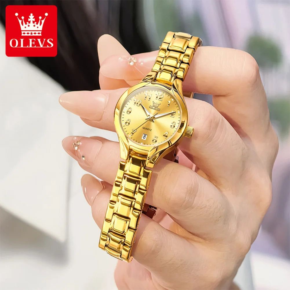 OLEVS 3650 montre à Quartz de luxe étanche montre lumineuse