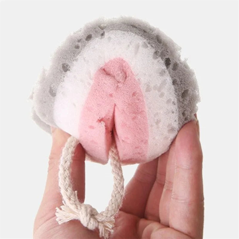 Boule de bain en éponge, 1 pièce, gommage de douche pour tout le corps, brosse de Massage, accessoires de salle de bain