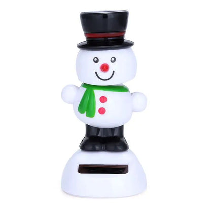 Décoration de bureau de noël pour la maison, danse solaire, père noël, élan, bonhomme de neige, cadeau de joyeux noël, accessoire pour la maison, décoration de Festival