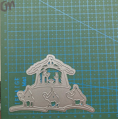 Matrices de découpe en métal cloche de noël, père noël ...