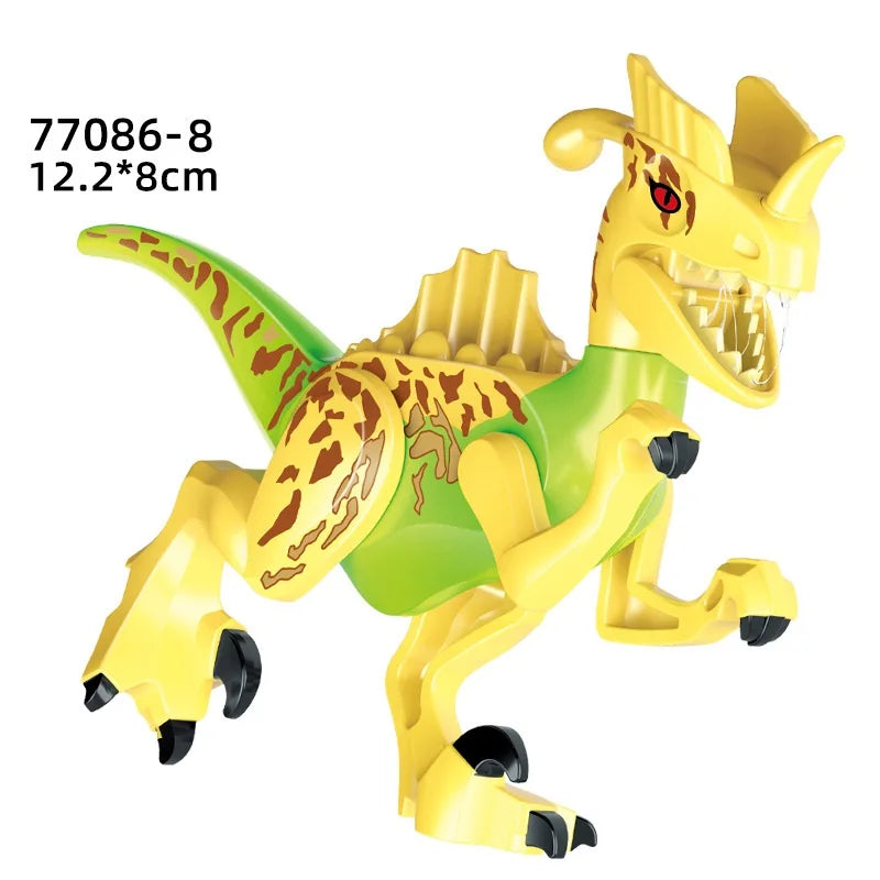 Mini bloc de construction jouet dinosaure jurassique Puzzle Animal tyrannosaure Rex ptérosaure bloc de construction jouet cadeau pour enfants