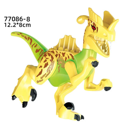 Mini bloc de construction jouet dinosaure jurassique Puzzle Animal tyrannosaure Rex ptérosaure bloc de construction jouet cadeau pour enfants