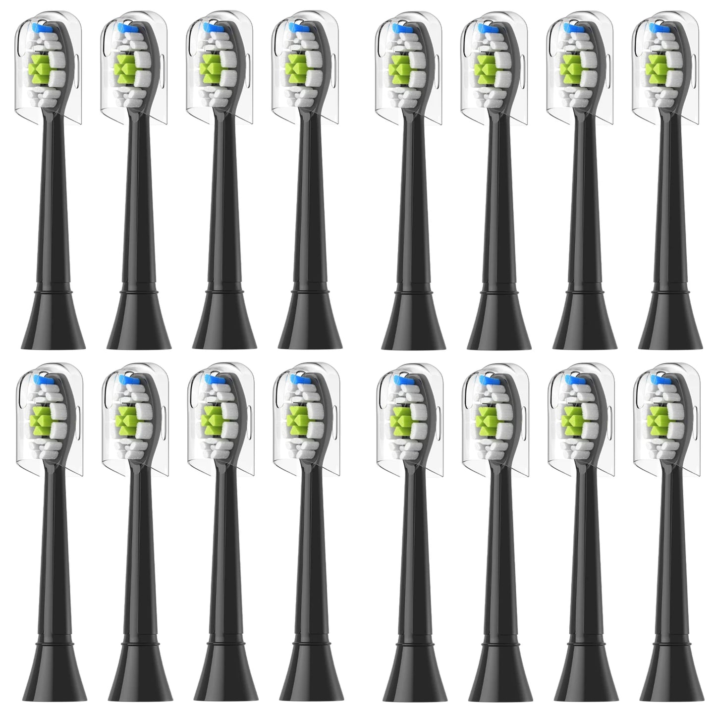 Têtes de brosse à dents de rechange pour têtes de rechange Phlips, tête de brosse à dents électrique Compatible avec Phllips, 4/8/16 pièces