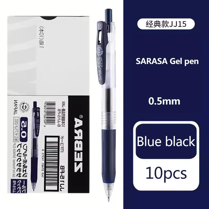 Stylos à encre Gel couleur zèbre JJ15  haute capacité rechargeable