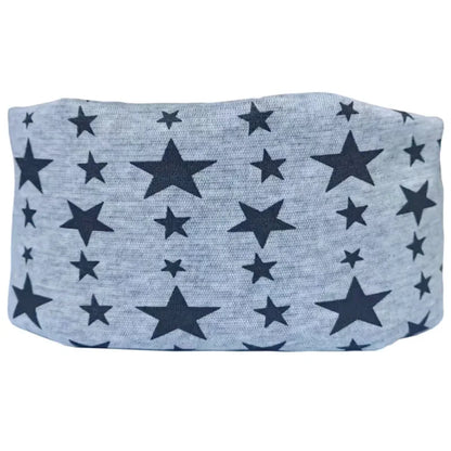 Chapeau en coton imprimé étoile pour bébé, casquette pour tout-petits, écharpe pour bébé, bonnet pour enfants, chapeaux pour garçons et filles, automne et hiver